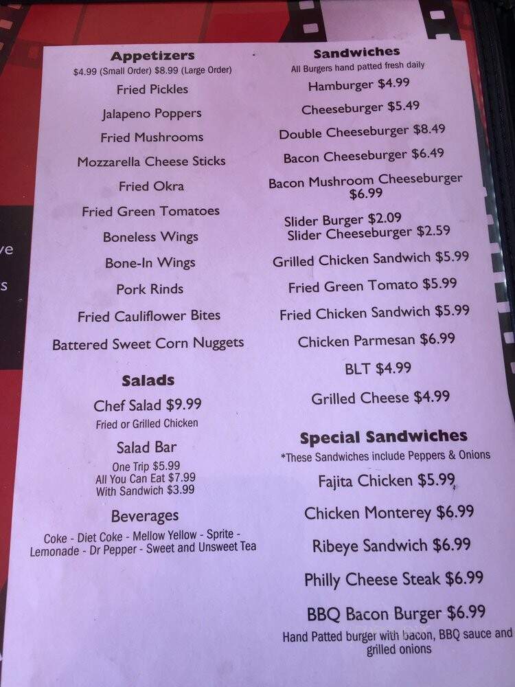 Video Corner - Linden, TN menu_pic