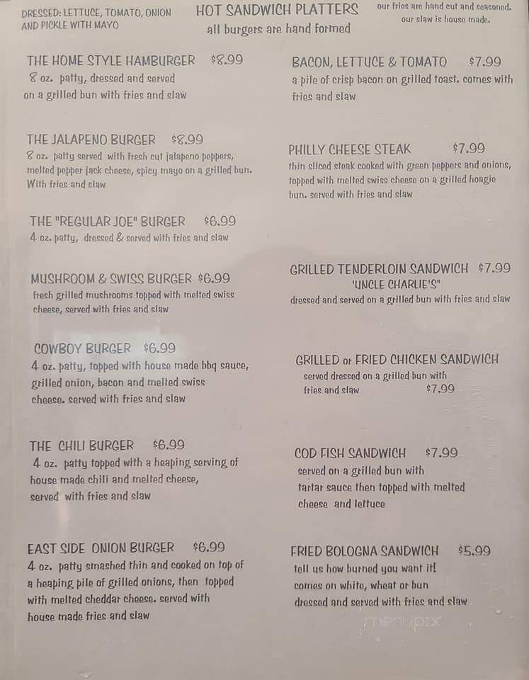 Red Rooster Cafe - Danville, KY menu_pic