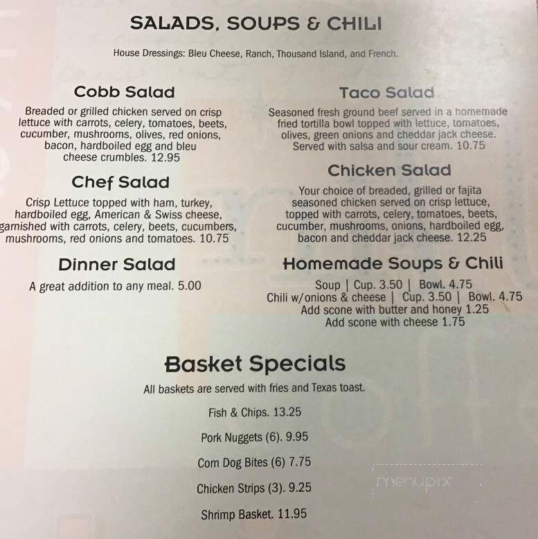 Peppermint Patty's - Anaconda, MT menu_pic