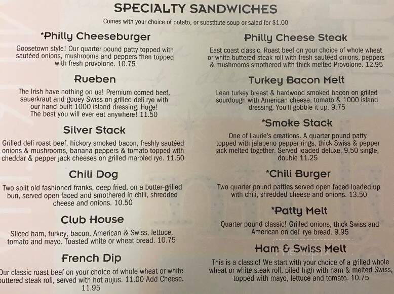 Peppermint Patty's - Anaconda, MT menu_pic