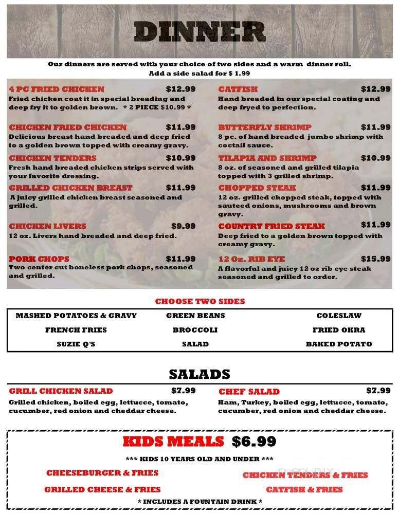 The Red Barn Cafe and Hen House Bakery - Mount Vernon, MO menu_pic