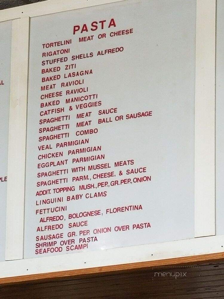 Napoli Pizzeria - Waldorf, MD menu_pic