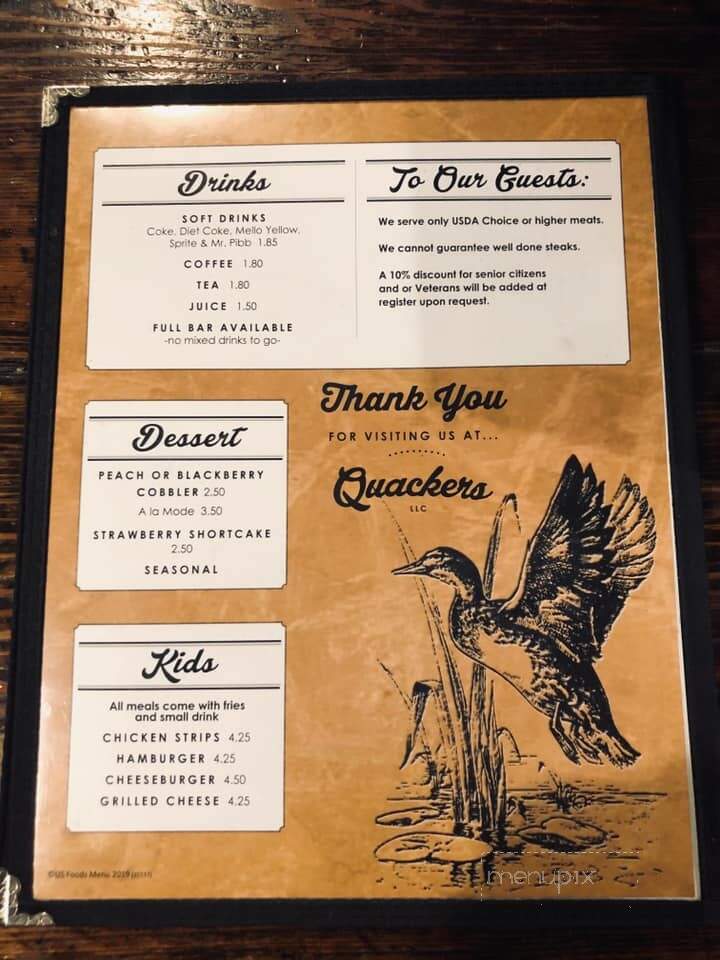 Quackers Bar & Grill - Mound City, MO