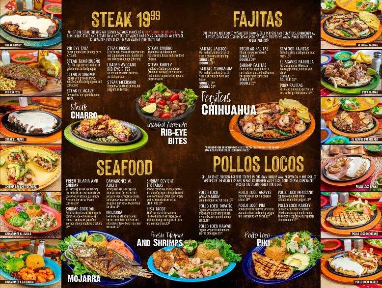 El Agaves - Hope, AR menu_pic