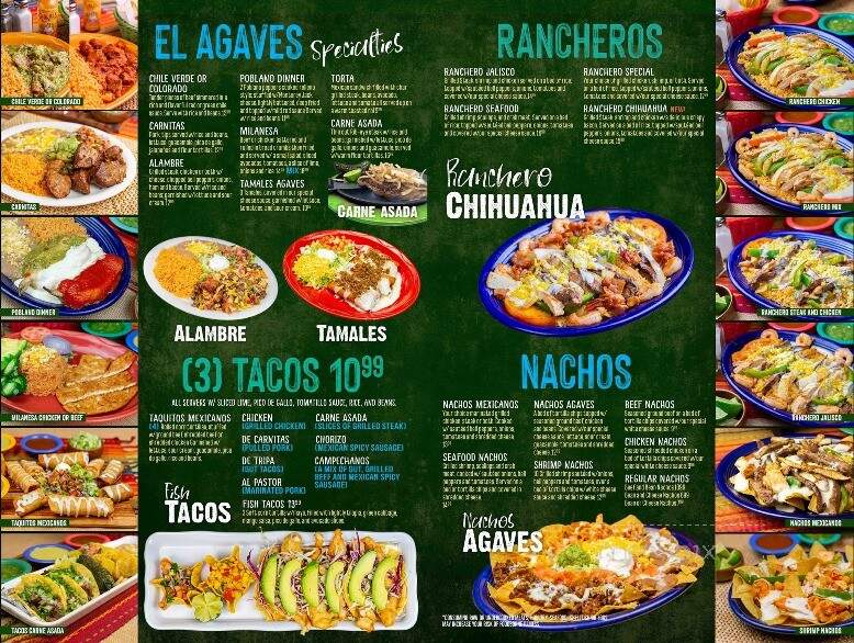 El Agaves - Hope, AR menu_pic