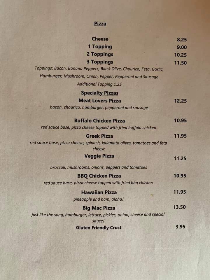 1712 Restaurant & Tavern - Dighton, MA menu_pic