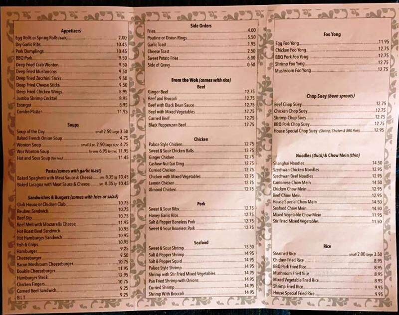 Turner Inn Family Restaurant - Turner Valley, AB menu_pic