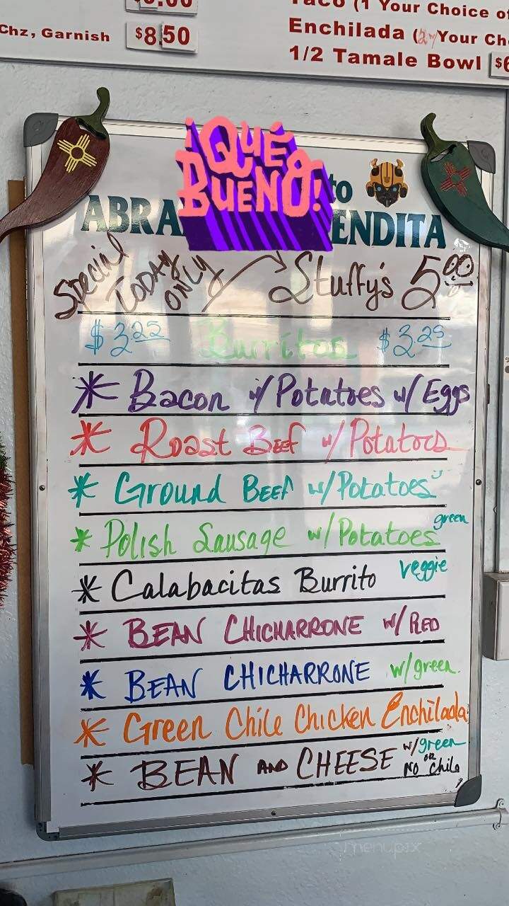 Abraham's Tiendita - Las Vegas, NM menu_pic