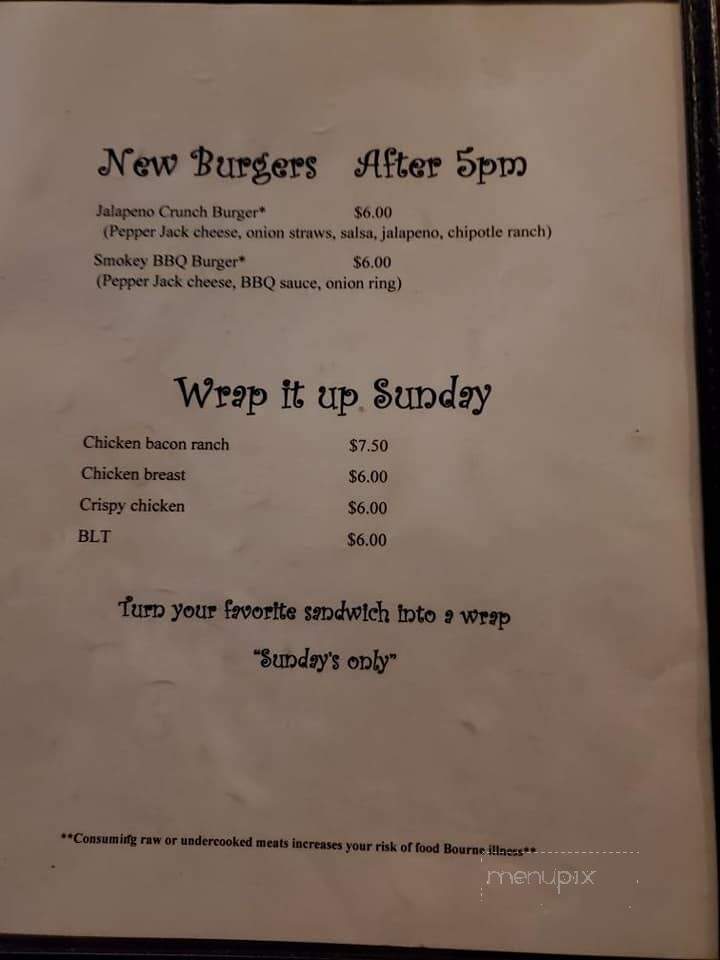 Two J's Incorporated - Nashville, MI menu_pic