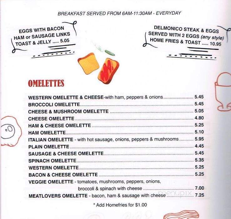 Dobb's Country Kitchen - Hallstead, PA menu_pic