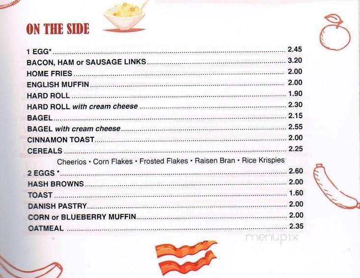 Dobb's Country Kitchen - Hallstead, PA menu_pic