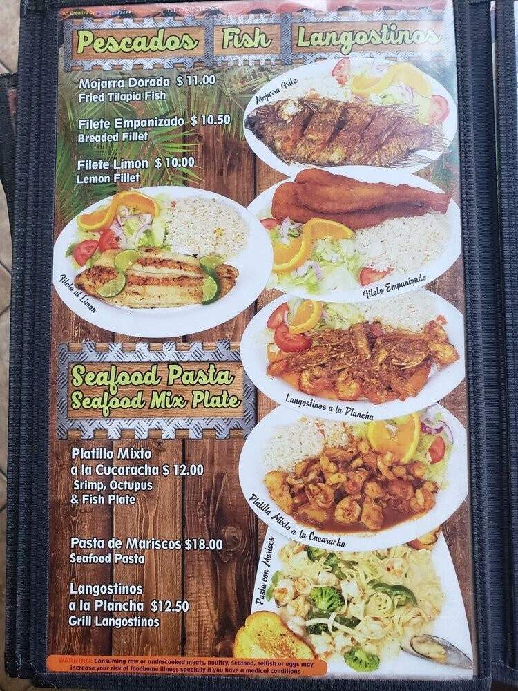 Mariscos Puerto Vallarta - Gilroy, CA menu_pic