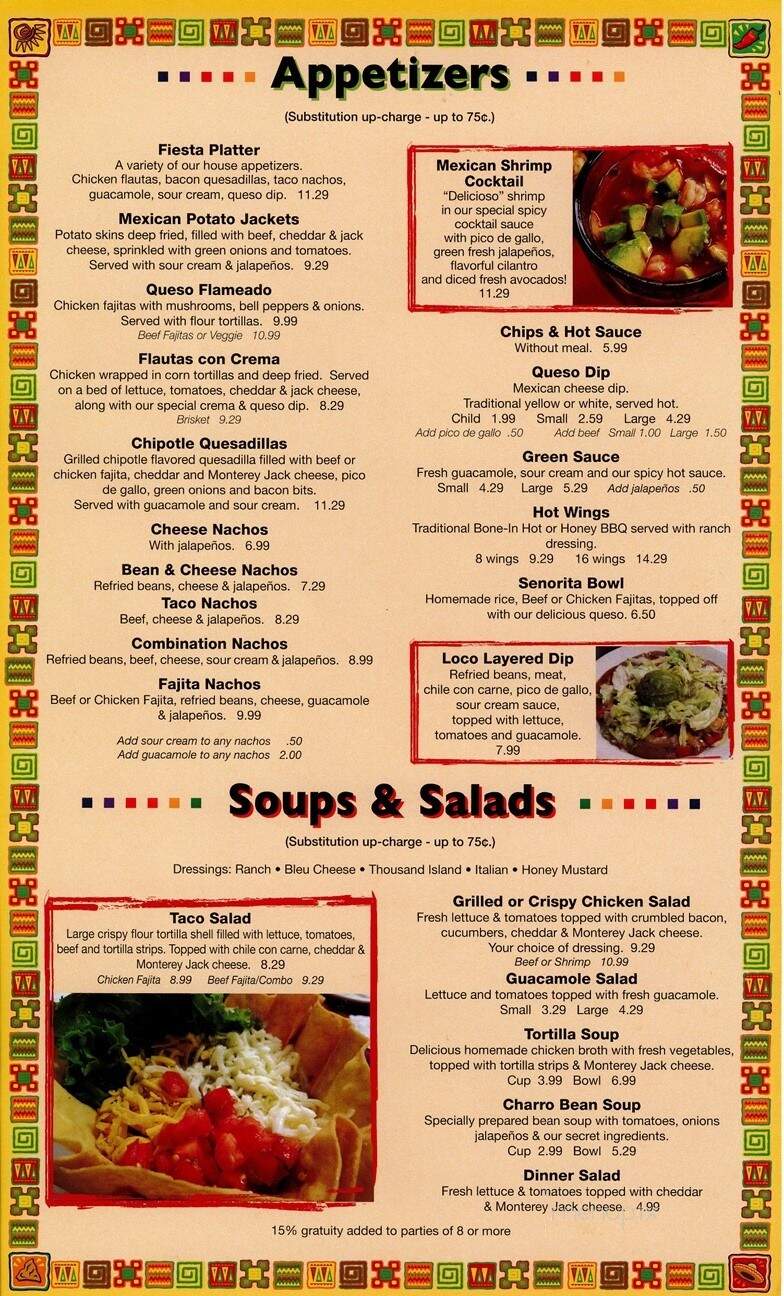 Papa Nachos - Pittsburg, TX menu_pic