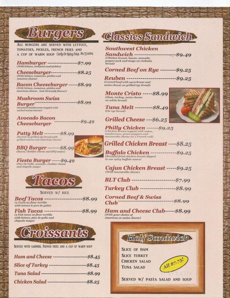 Dalia's Pancake House - Palos Hills, IL menu_pic