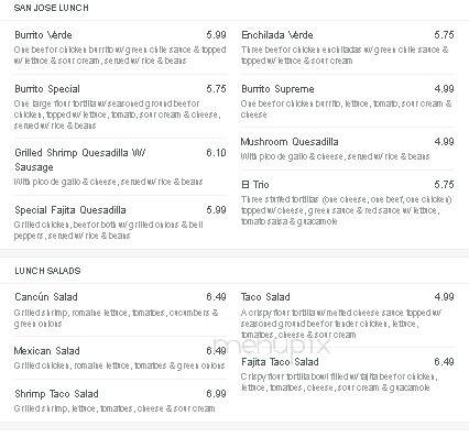 las Brisas - Scott City, MO menu_pic