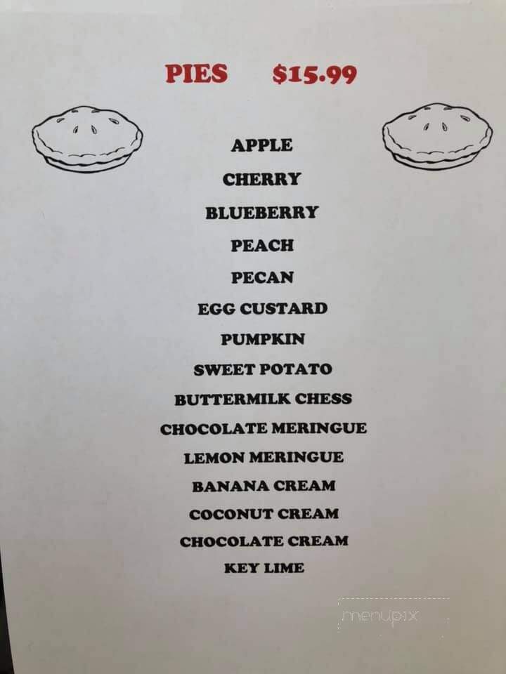 Columbus Corner Bakery & Deli - Columbus, GA menu_pic