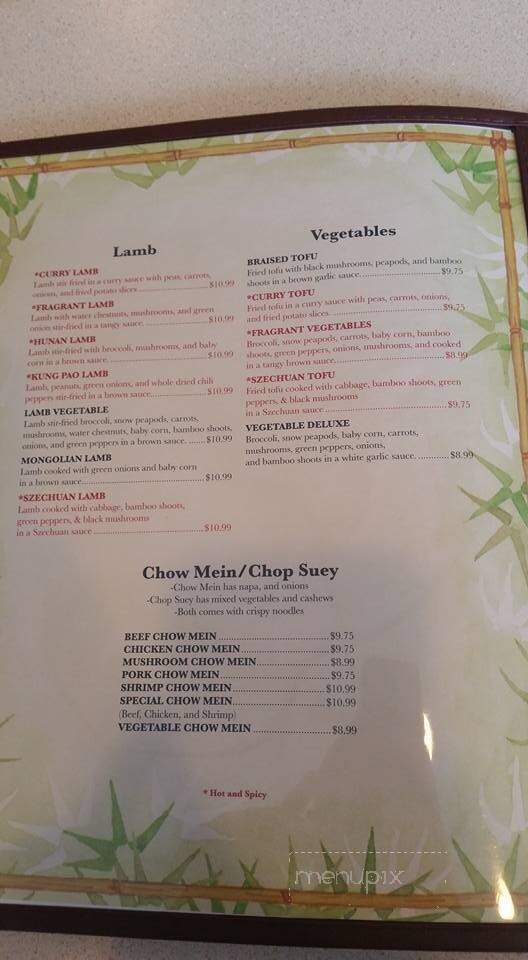 Great Hunan Restaurant - Winona, MN menu_pic