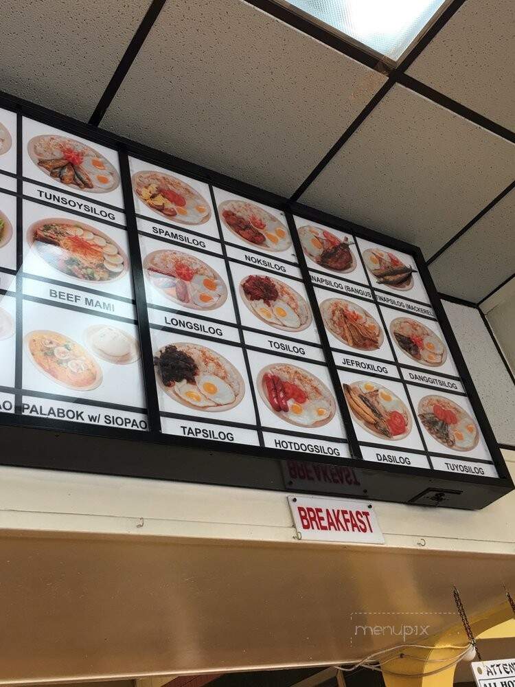 Manila Good-Ha Fast Food - Van Nuys, CA menu_pic