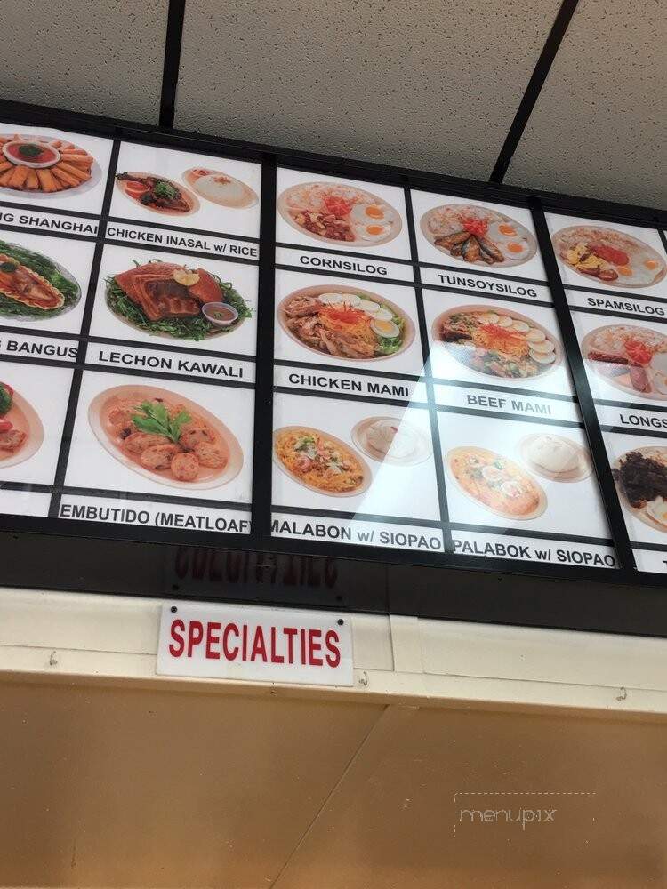 Manila Good-Ha Fast Food - Van Nuys, CA menu_pic