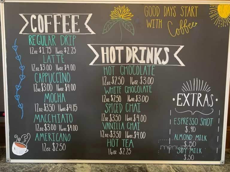 The Blue Canoe Cafe - Ridge Spring, SC menu_pic