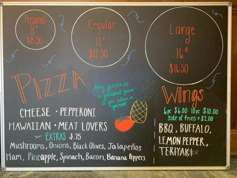 The Blue Canoe Cafe - Ridge Spring, SC menu_pic