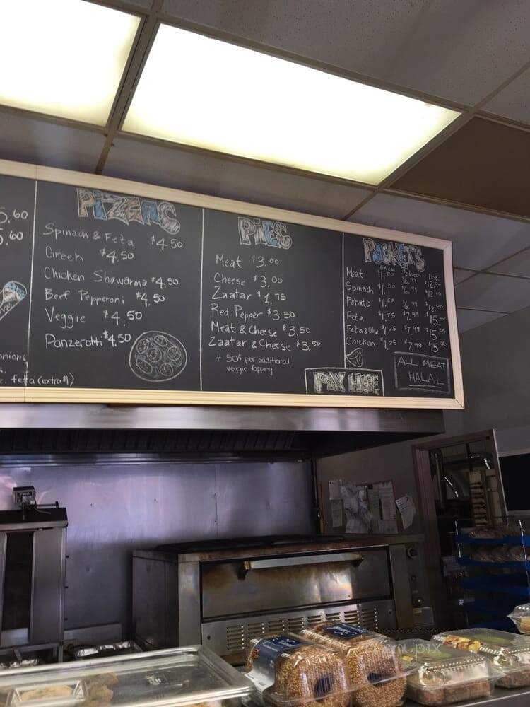 Friday's Pita Bakery - London, ON menu_pic