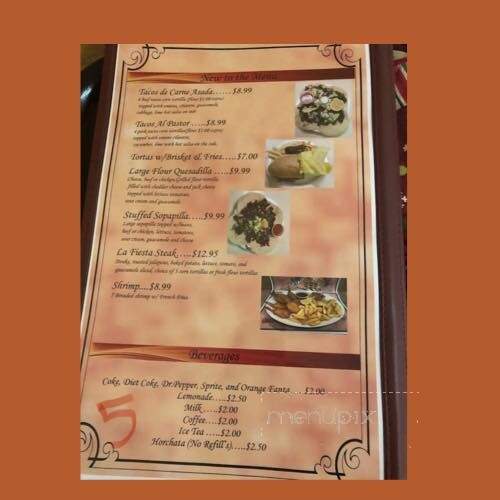 La Fiesta Restaurant - Hobbs, NM menu_pic