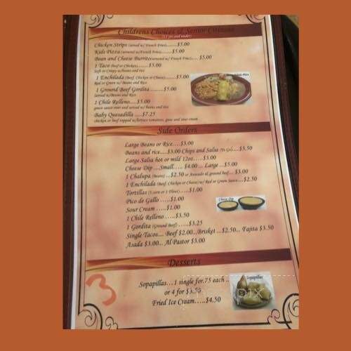 La Fiesta Restaurant - Hobbs, NM menu_pic