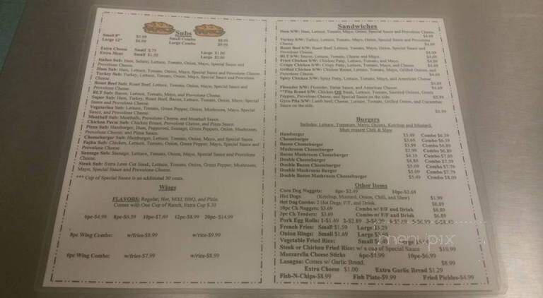 Penny Pizza & Sub - Albemarle, NC menu_pic