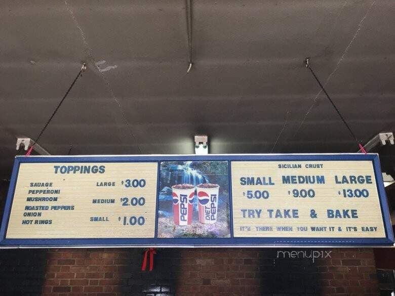 Pizza Shack - Pittsburgh, PA menu_pic