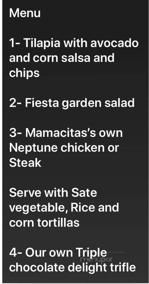 Mamacitas Mexican Restaurant - Cold Lake, AB menu_pic