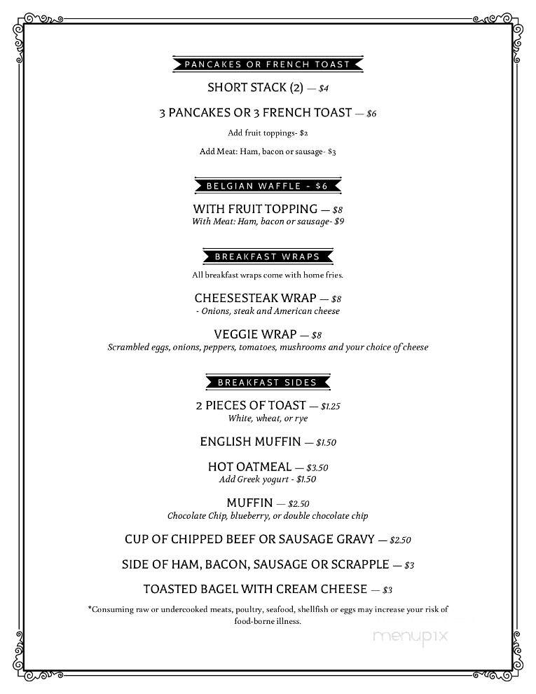 Carpe Diem - New Cumberland, PA menu_pic
