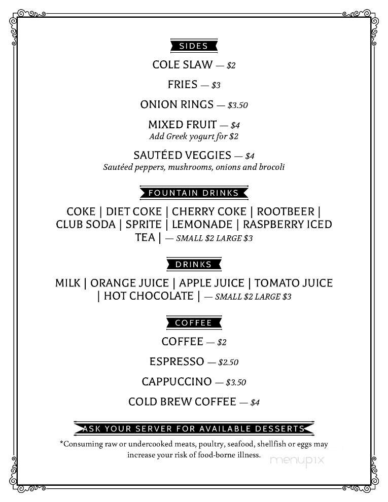 Carpe Diem - New Cumberland, PA menu_pic