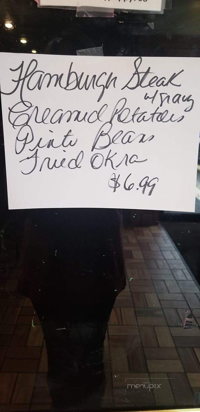 Charlie B's - Bridgeport, AL menu_pic