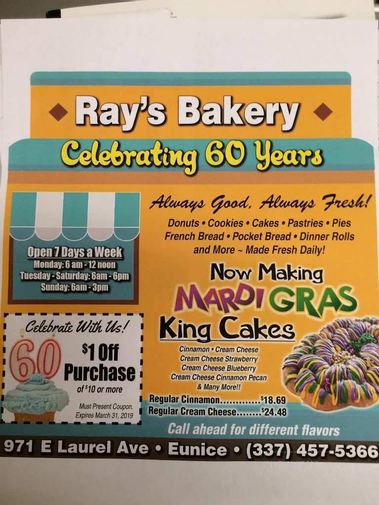 Ray's Bakery - Eunice, LA