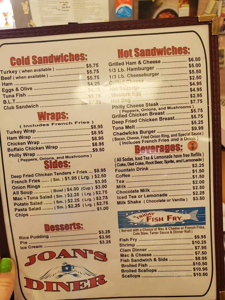 Joan's Diner - Chadwicks, NY