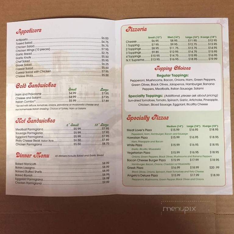 Angelo's Pizza - Arden, NC