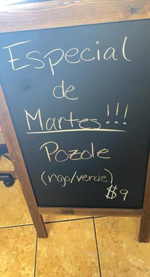 Los Tres Potrillos - Guymon, OK menu_pic