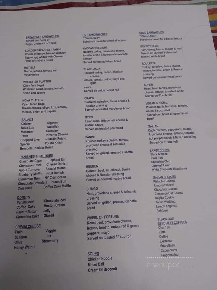 Royalicious Bagel Bakery - Winchester, VA menu_pic
