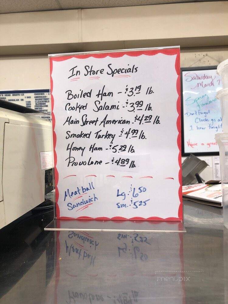 C & C Country Maid - Newark, DE menu_pic