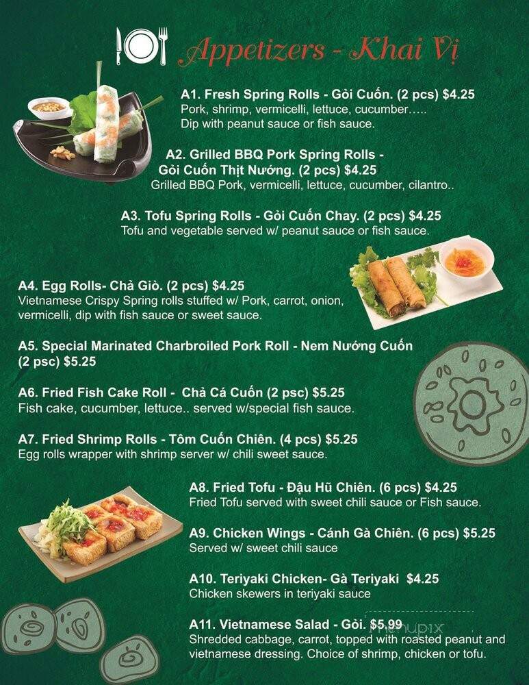 Online Menu of Pho 7, Jacksonville, NC