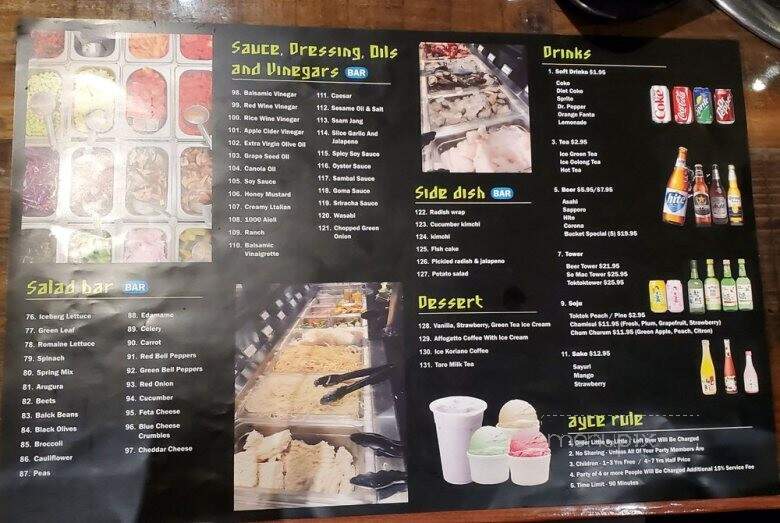 Kogi Korean BBQ & Seafood Hotpot - Las Vegas, NV menu_pic