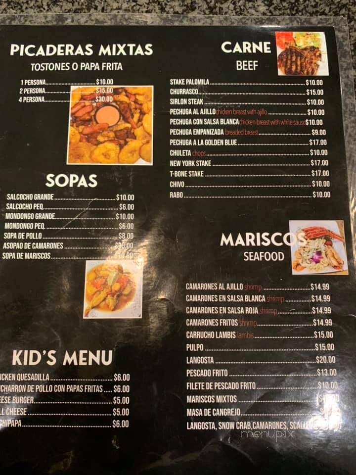 Wanda Mofongo House - Scranton, PA menu_pic