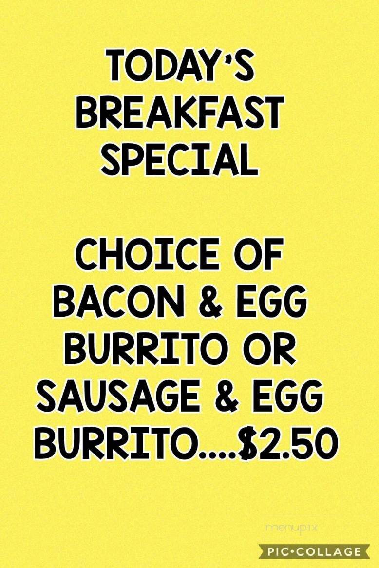 Joni's Cafe - Snyder, TX menu_pic