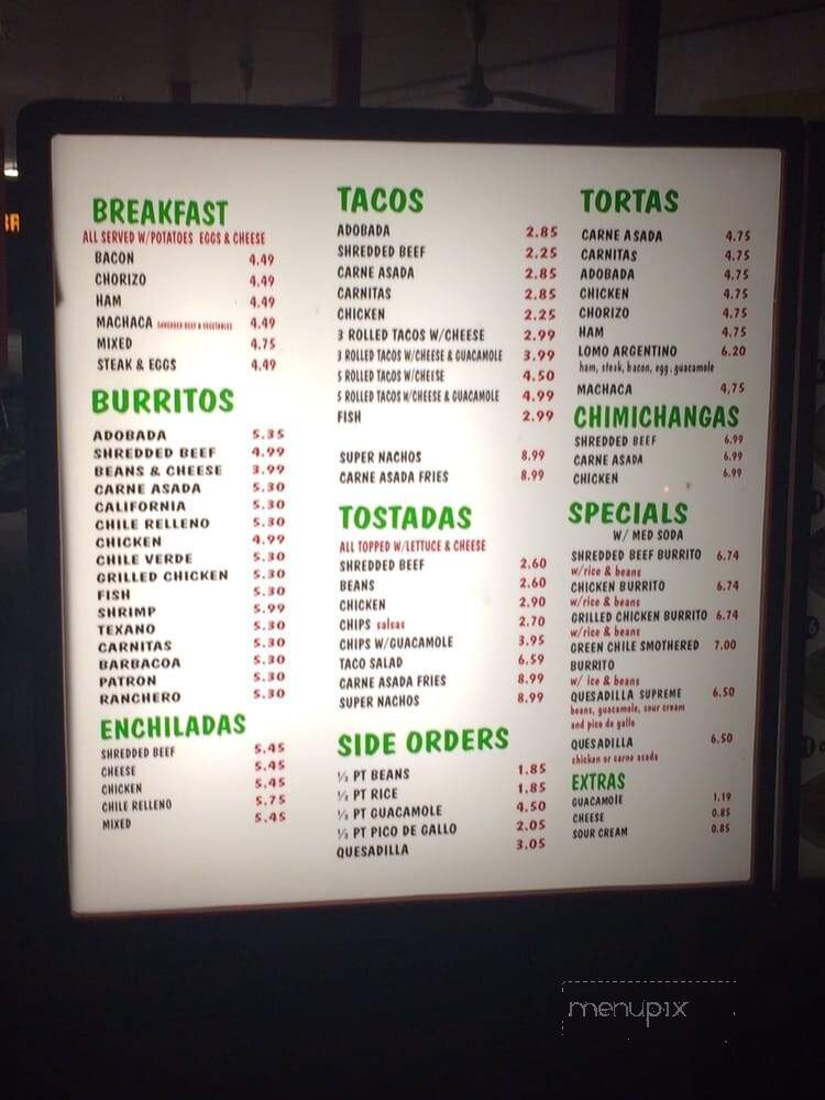 Charritos Mexican Food - Tooele, UT