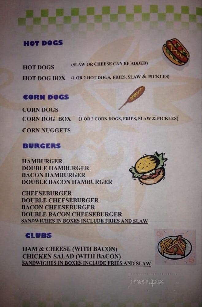 Chic Restaurant - Johnsonville, SC menu_pic