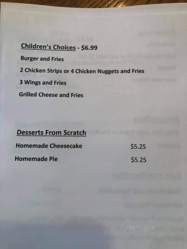 Boots & Saddles Roadhouse - Sault Ste Marie, ON menu_pic