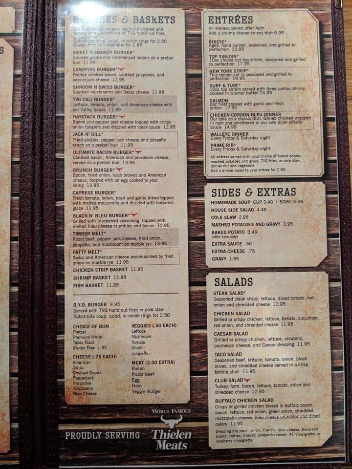 Timber Valley Grill - Milaca, MN