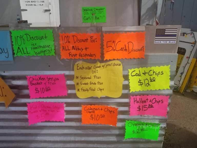 Kerby's Fish - Kelso, WA menu_pic