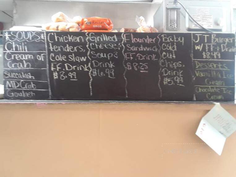 JT's Hometown Diner - Willards, MD menu_pic